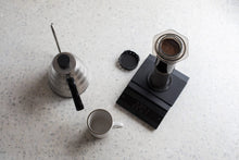 Load image into Gallery viewer, Specialty coffee brew using Aeropress filters and pour over kettle