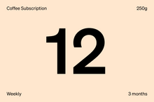 Load image into Gallery viewer, Coffee Subscription Gift Voucher