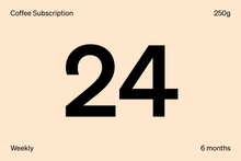 Load image into Gallery viewer, Coffee Subscription Gift Voucher