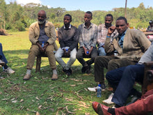 Load image into Gallery viewer, Members of the Tokuma Farmers Group of Jimma, Ethiopia, attending a group meeting.
