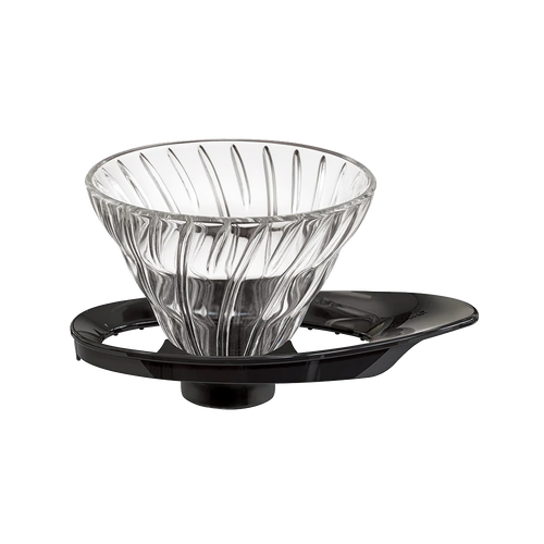 A Hario Glass V60 dripper in Size 01