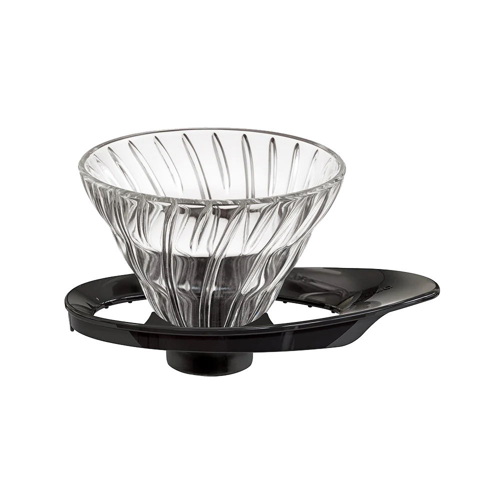 A Hario Glass V60 dripper in Size 01